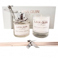 Lara Quin Smoky Quartz & Coco Fig